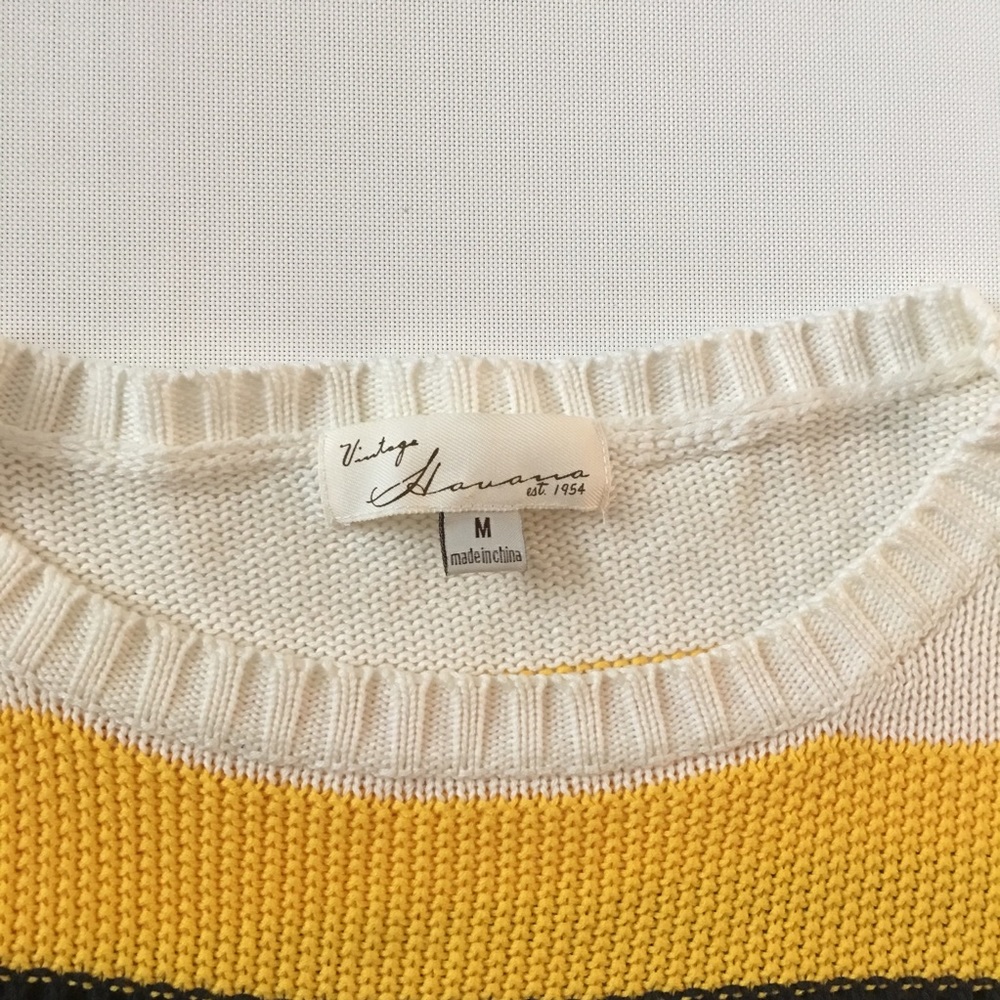 Vintage Havana Size M gorgeous summer sweater - Picture 5 of 8